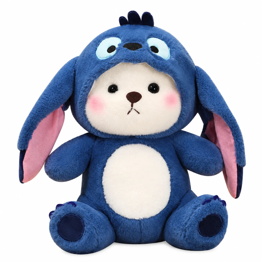 Bear Plush Costume with Removable Donkey Hood - 11in / 28cm … (4 tailles)