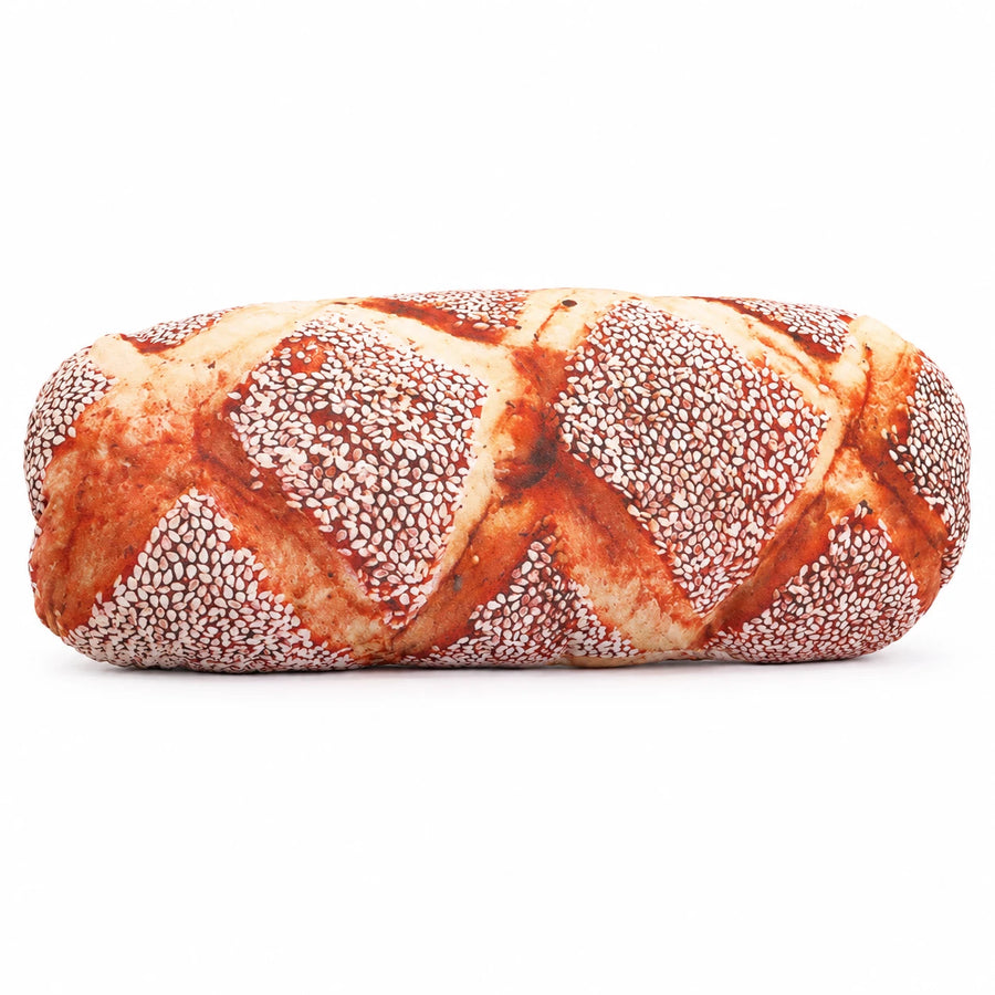Bread Pillow in Realistic Baguette Design - Sesame / 21in / 55cm · Sesame / 29in / 75cm