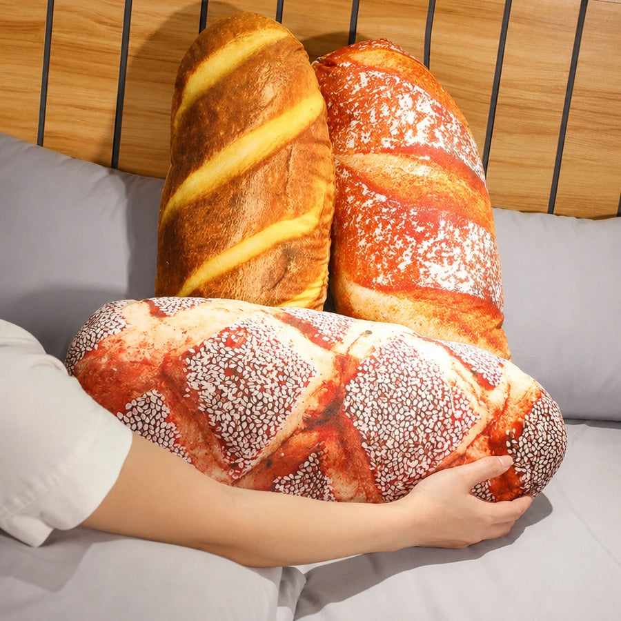 Bread Pillow in Realistic Baguette Design - Utilisation du produit