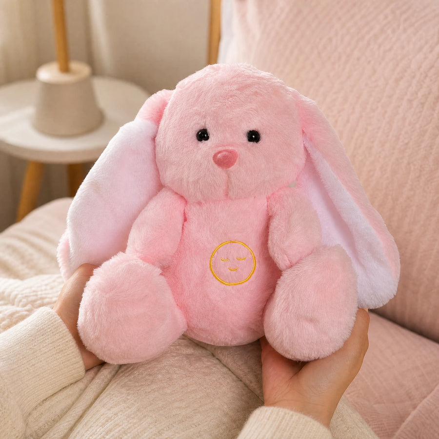 Breathing Bunny Plush with Night Light and Lullaby - Utilisation du produit