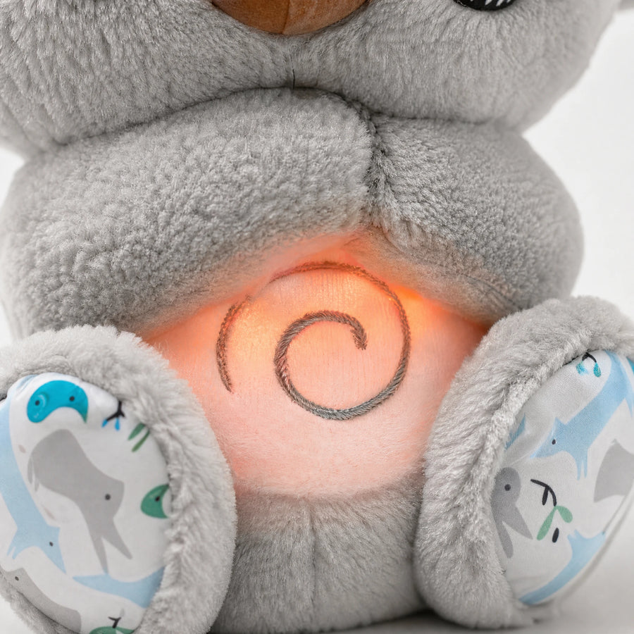 Breathing Koala Plush with Night Light and Lullaby - Détail matière