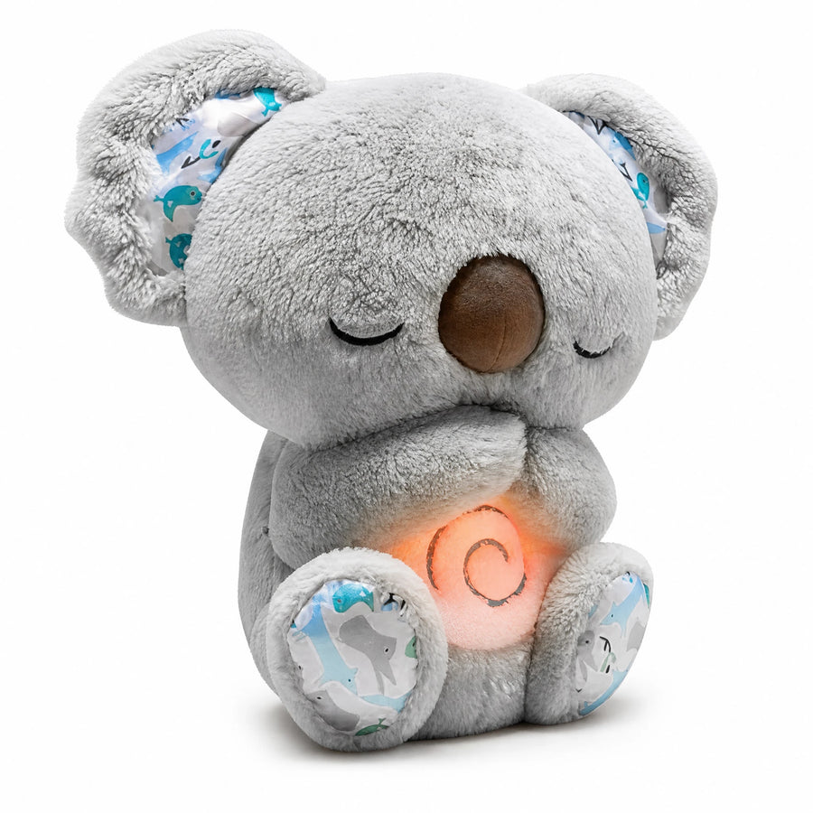 Breathing Koala Plush with Night Light and Lullaby - Fond blanc, autre angle