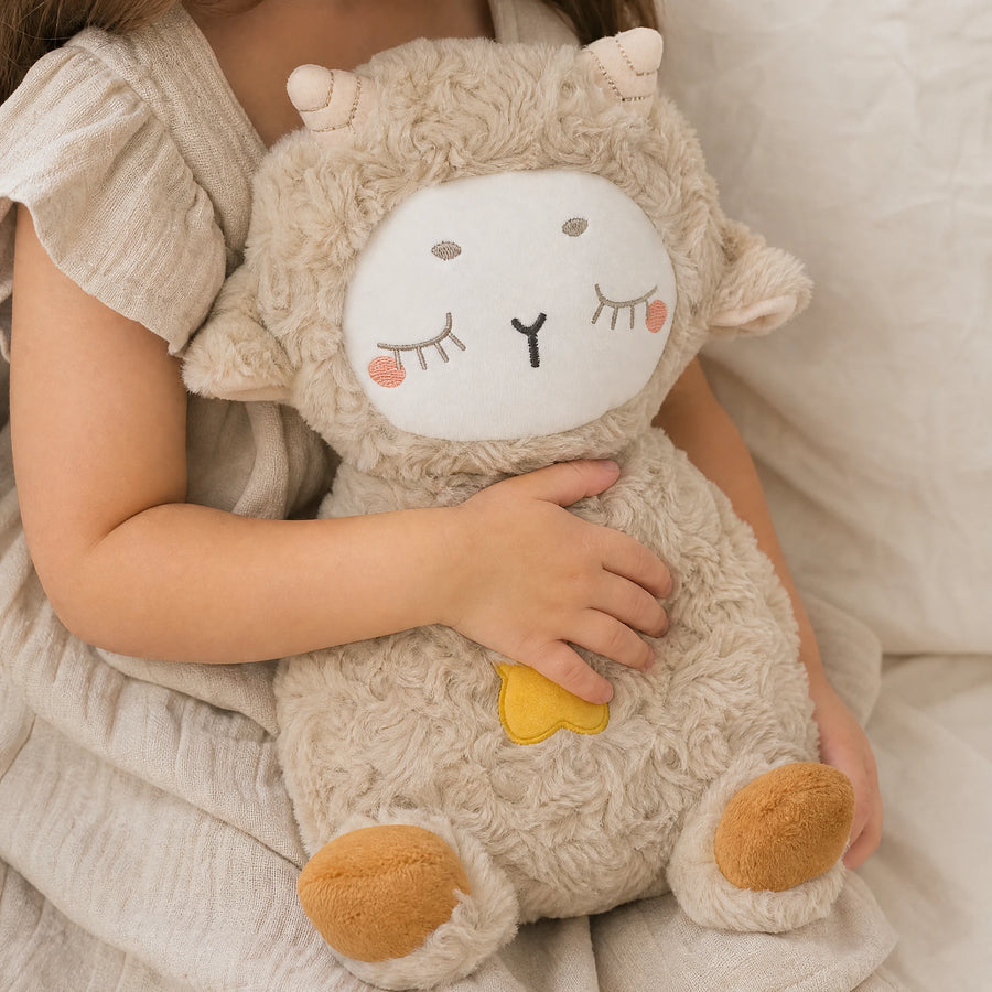 Breathing Plush Toy Sheep with Lullaby and Light - Utilisation du produit