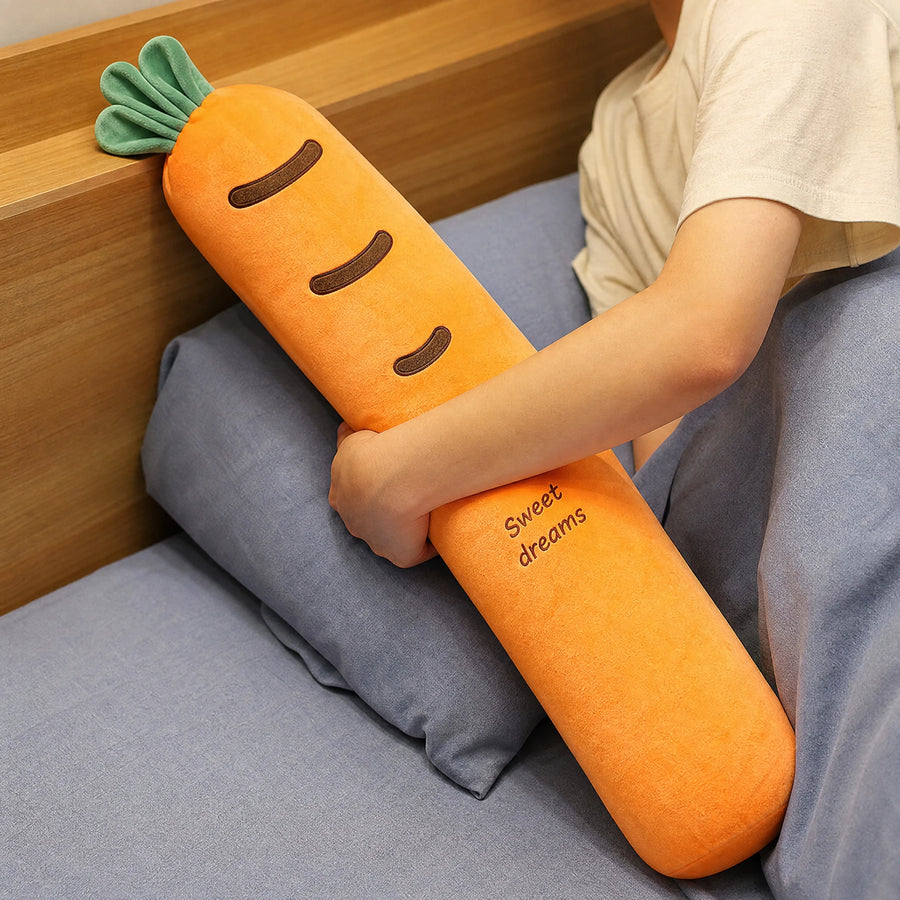 Carrot Body Pillow Plush with Removable Cover - Utilisation du produit