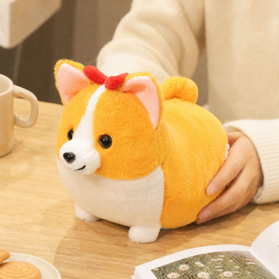 Corgi Stuffed Animal with Plump Round Body - Utilisation du produit