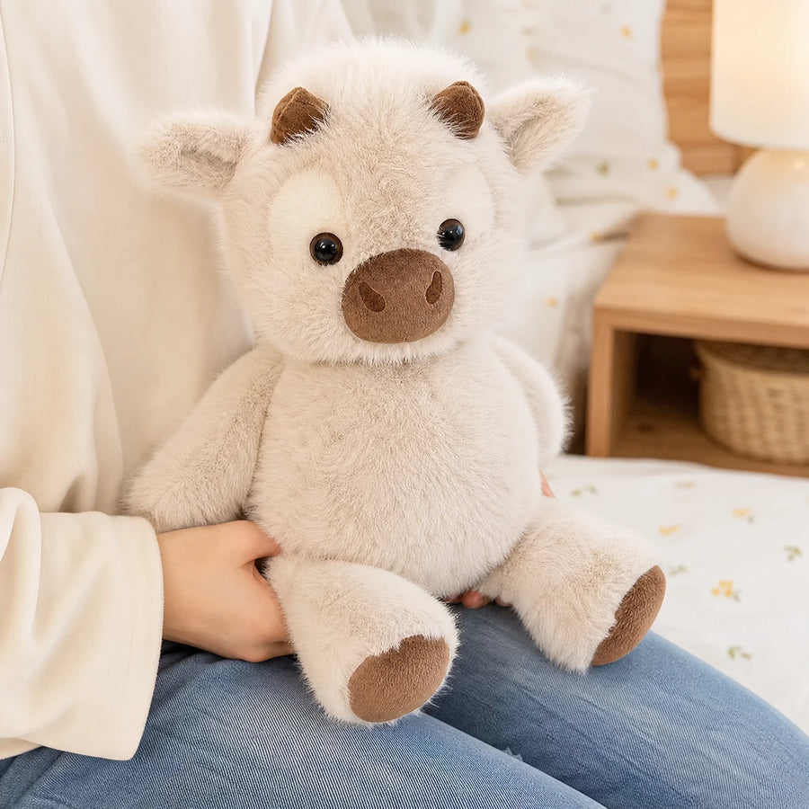 Cow Plush with Soft Huggable Body and Sweet Expression - Utilisation du produit