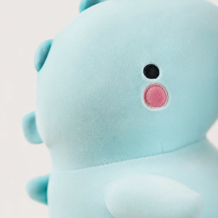 Dinosaur Plush with Spikes – Blue Sitting Design - Détail matière