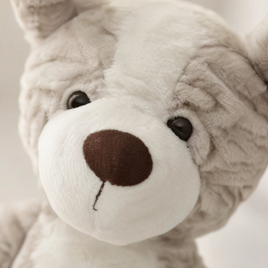 Dog Stuffed Animal with Soft Floppy Ears - Détail matière