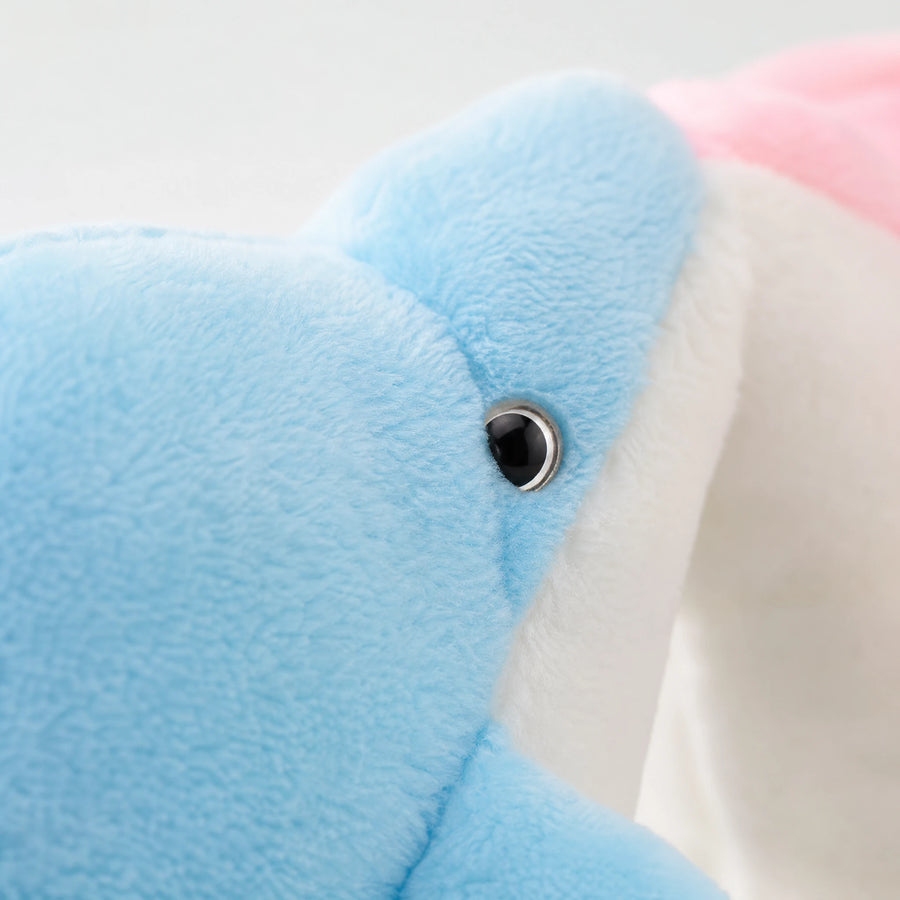 Dolphin Plush with LED Light Feature in Multiple Colors - Détail matière