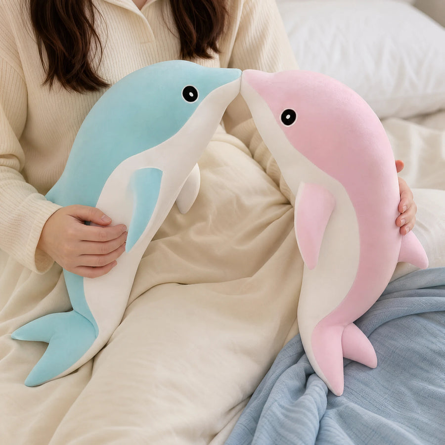 Dolphin Plush with Soft Cotton Fill and Cuddly Shape - Utilisation du produit