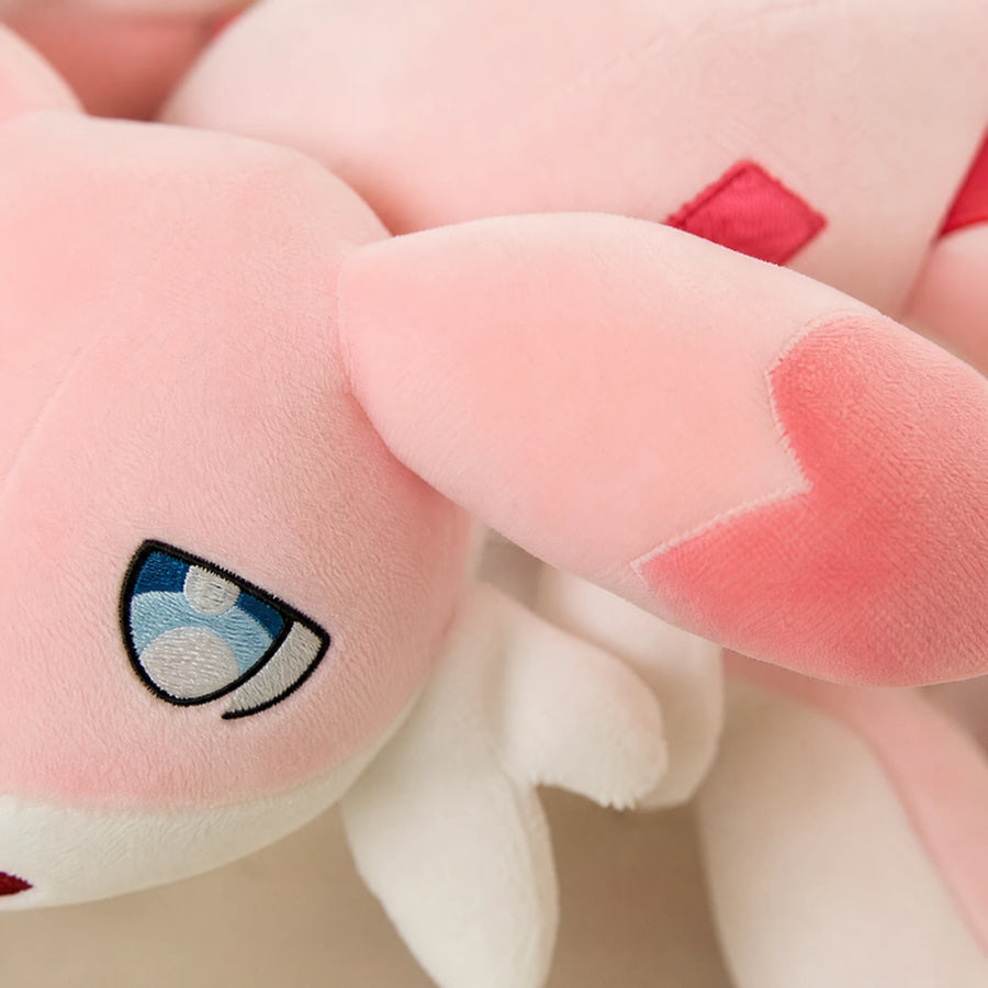 Dragon Plush with Long Body and Soft Wings - Détail matière