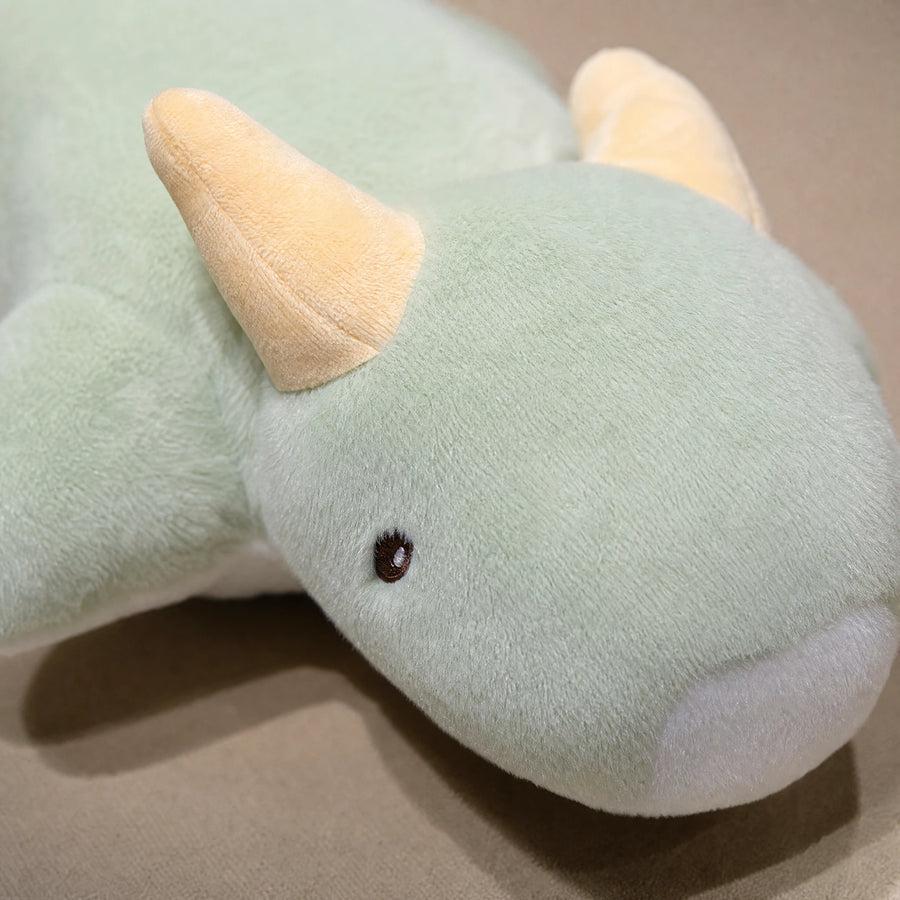 Dragon Plush with Star Tail and Pastel Colors - Détail matière