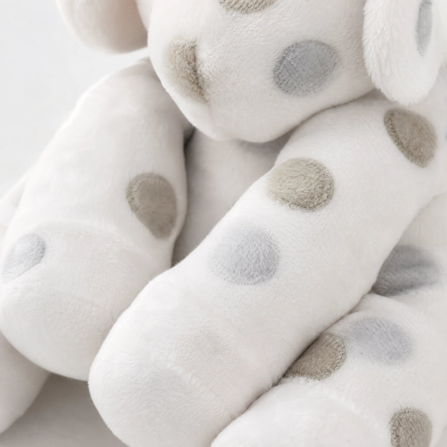 Elephant Plush with Soft Spotted Pattern - Détail matière