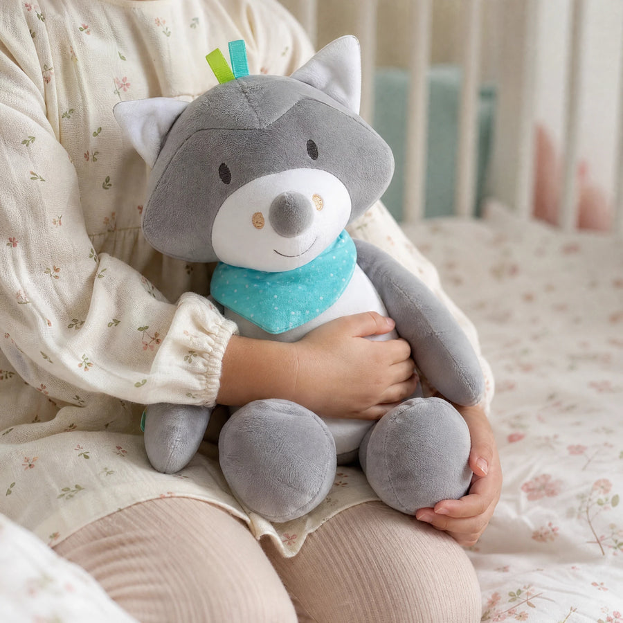 Fox Plush Night Light with Soothing Music - 34cm - Utilisation du produit