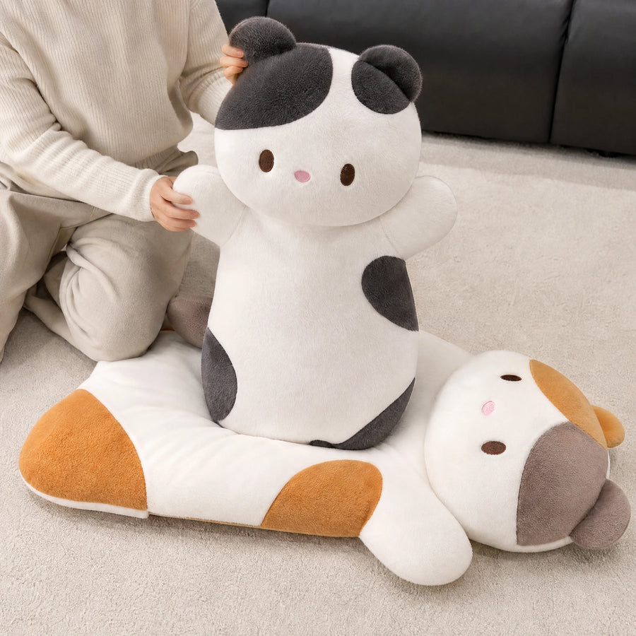 Giant Cat Plush with Cuddly Shape and Soft Fabric - Utilisation du produit