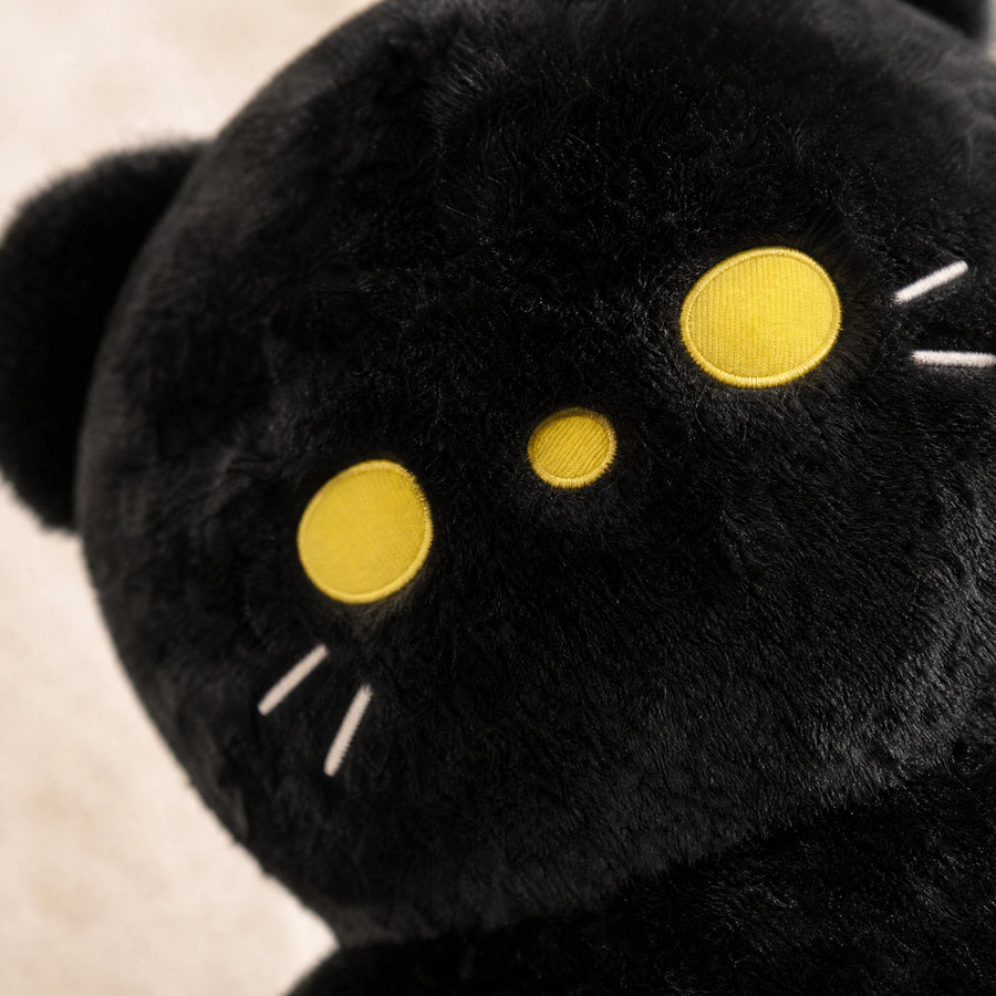 Giant Cat Plush with Ultra-Long Huggable Body - Détail matière