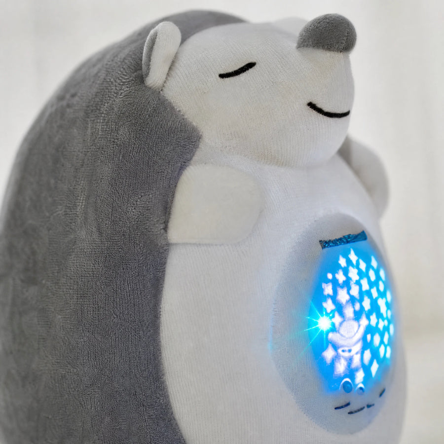 Hedgehog Night Light Plush with Star Projector - Détail matière