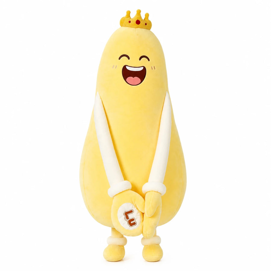 Hugging Plush Toy Mango Character with Patting Hands - Non-Patting / 35in / 90cm … (2 tailles)