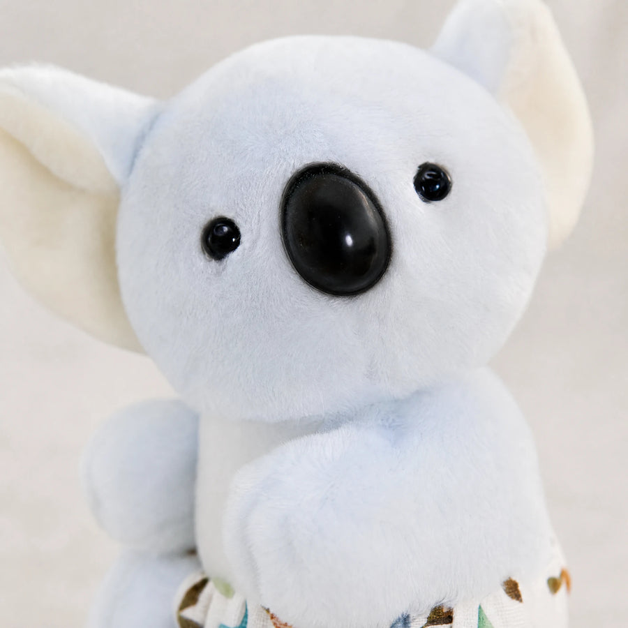 Koala Stuffed Animal with Weighted Bean Bottom - 9.8 Inch - Détail matière