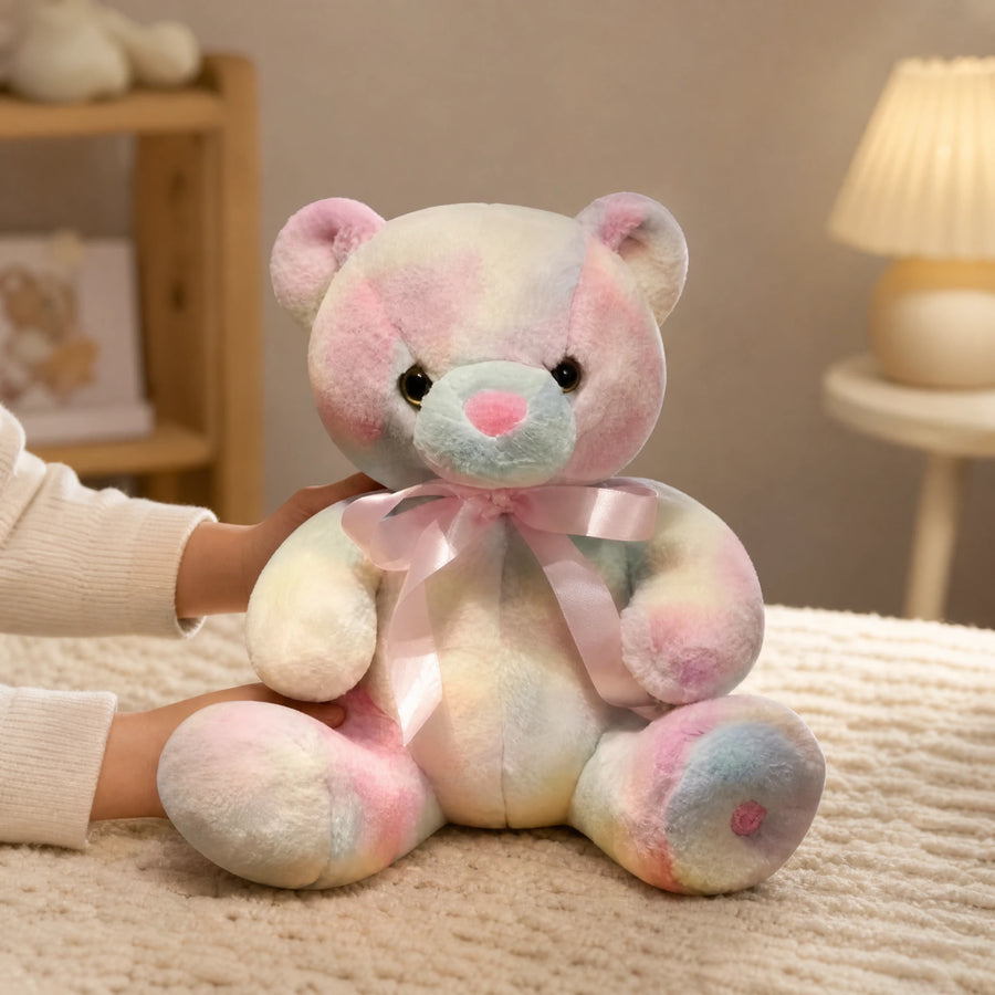 Light Up Teddy Bear with Multicolor Plush Design - Utilisation du produit