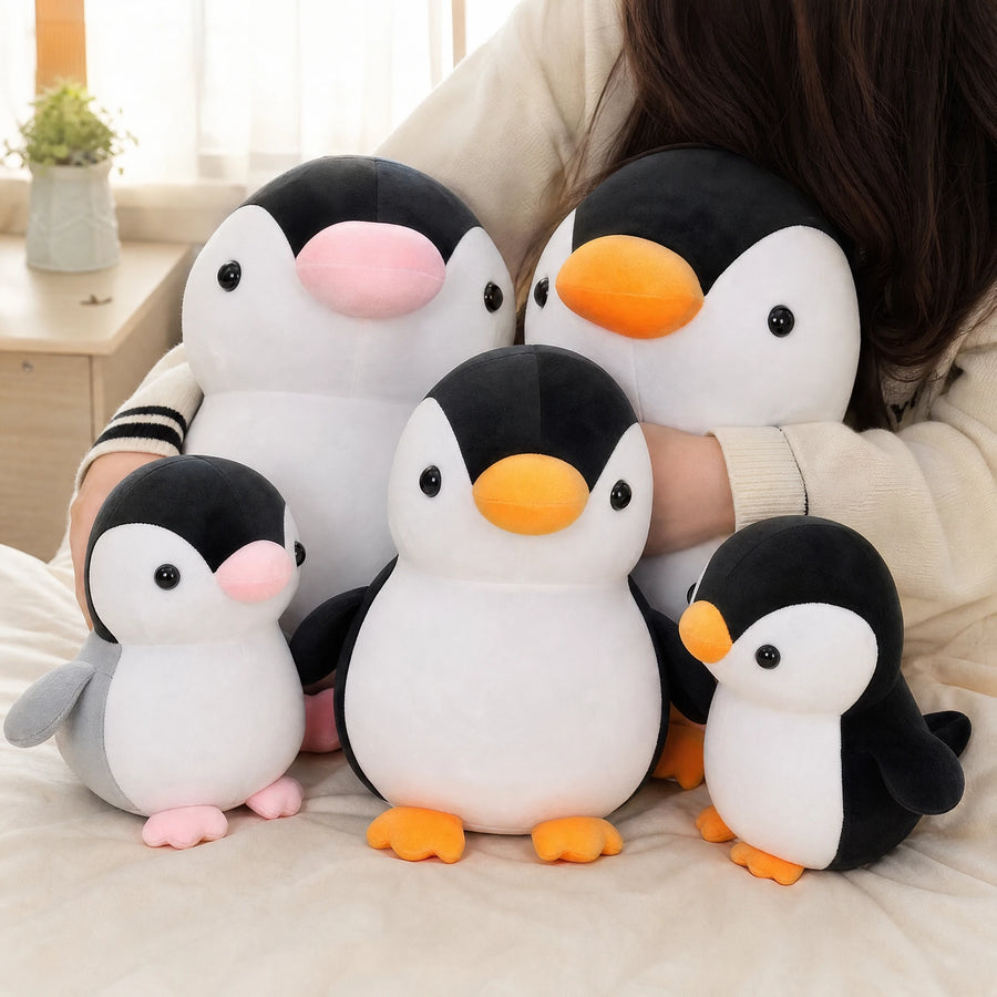 Penguin Plush Toy Collection in Multiple Sizes - Utilisation du produit