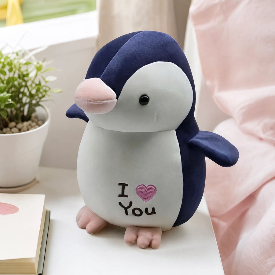 Penguin Plush Toy with I Love You Message - Utilisation du produit