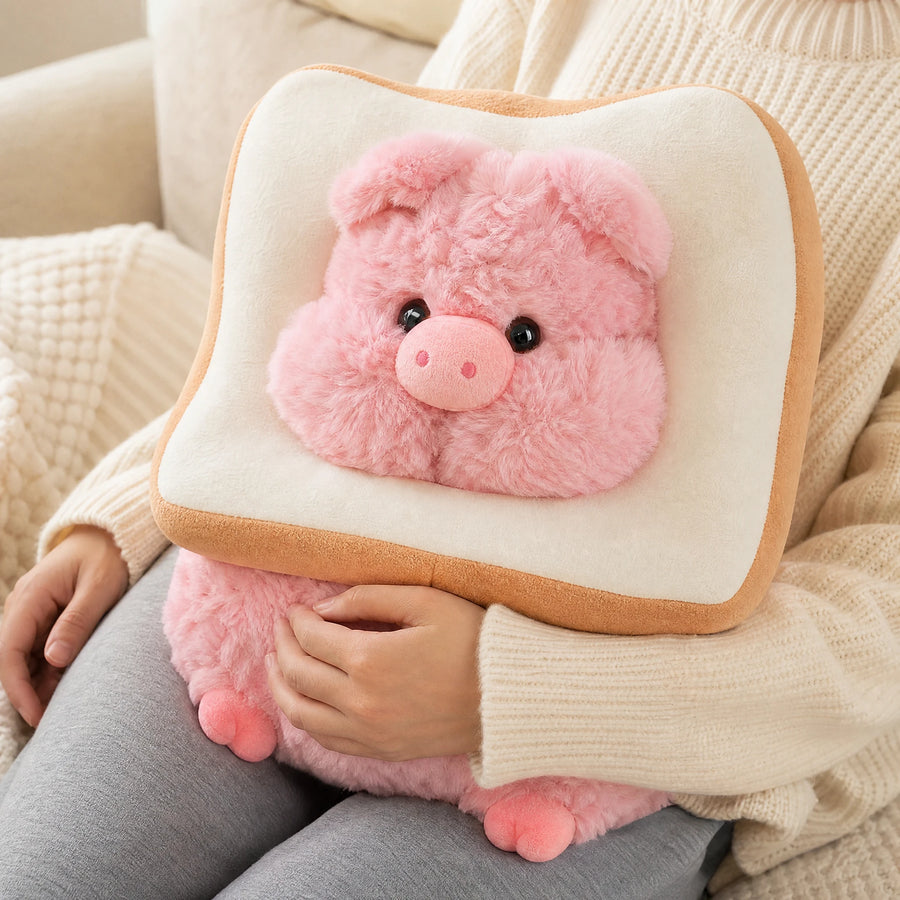 Pig Plush in Vegetable Costume Design - Utilisation du produit