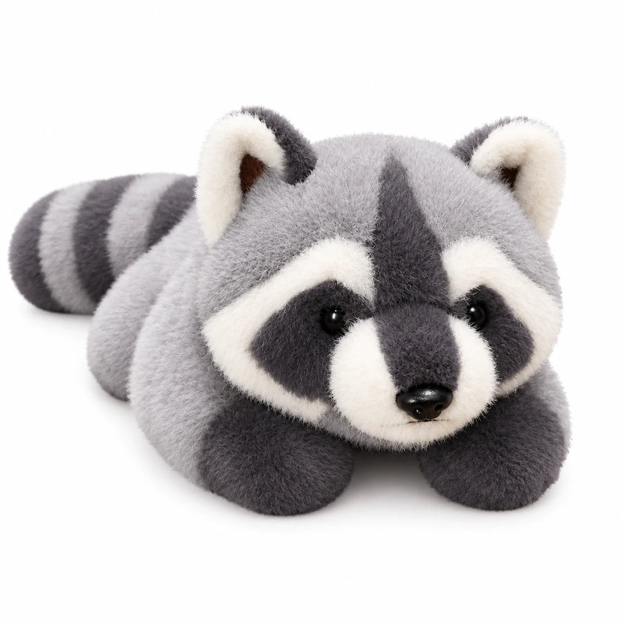 Raccoon Plush Toy with Long Striped Tail and Cuddly Design - 12in / 30cm · 18in / 45cm · 25in / 65cm