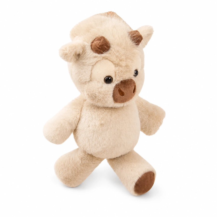 Running Cow Plush - Interactive Soft Toy with Moving Legs - Fond blanc, autre angle