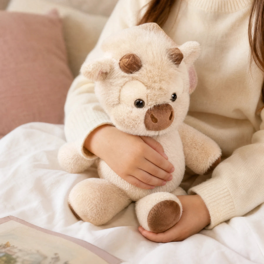 Running Cow Plush - Interactive Soft Toy with Moving Legs - Utilisation du produit
