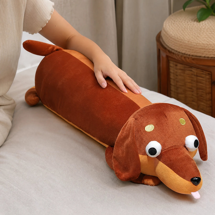 Sausage Dog Plush – Long Body Dachshund Cuddle Pillow - Utilisation du produit