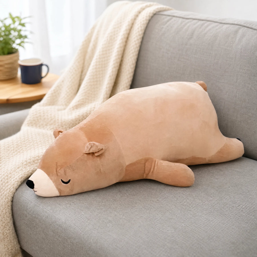 Sleeping Bear Plush with Lying Position and Soft Cotton - Utilisation du produit