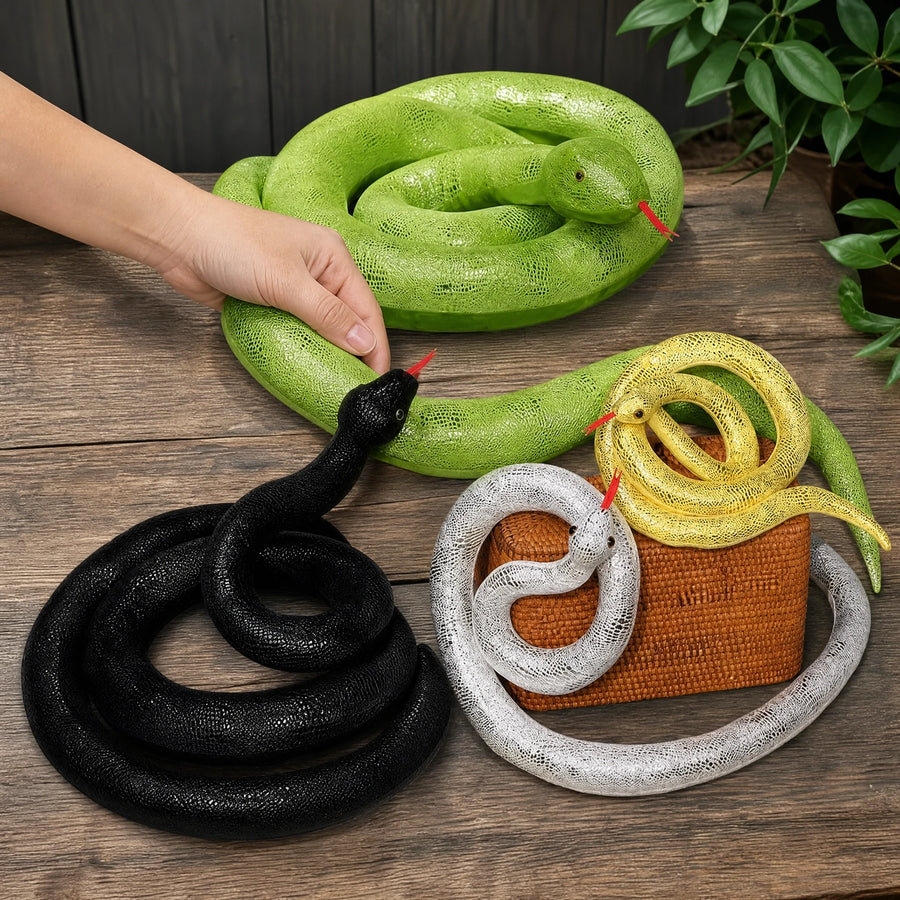 Snake Plush Toy – Oversized Shiny Design - Utilisation du produit