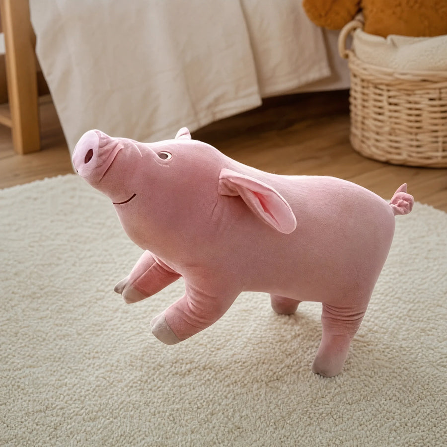 Stuffed Pig with Joyful Expression and Soft Touch - Utilisation du produit
