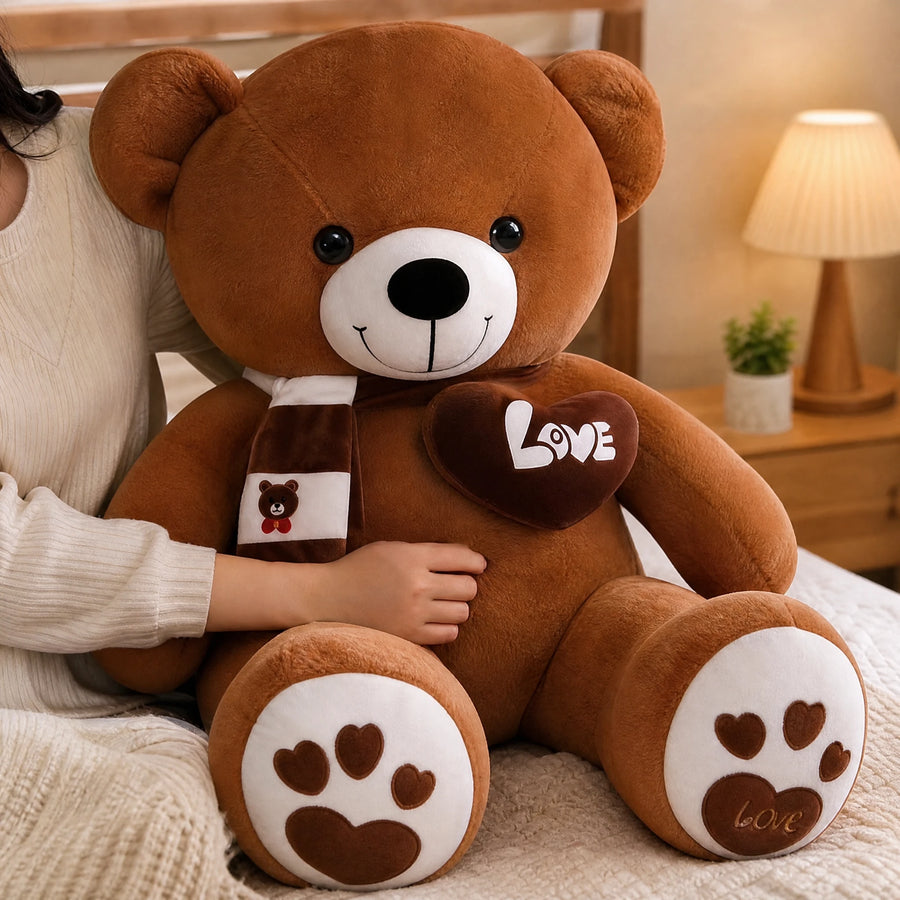 Teddy Bear Plush with Love Message and Bottle - Utilisation du produit
