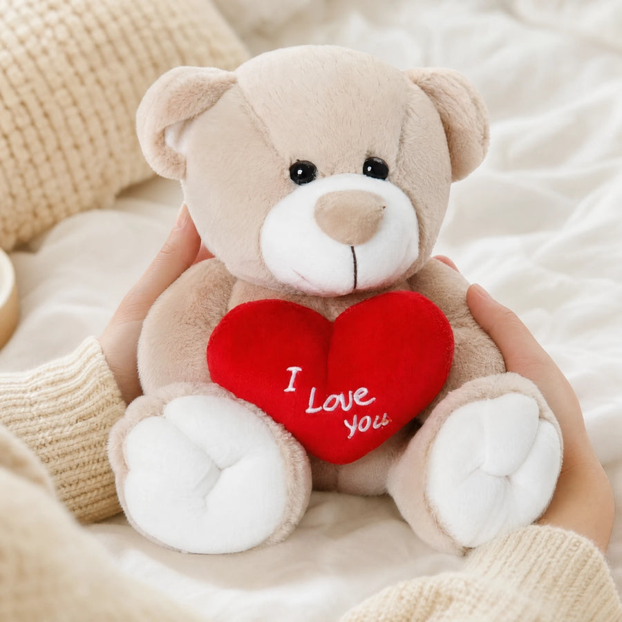 Valentine Teddy Bear with Red I Love You Heart - Utilisation du produit
