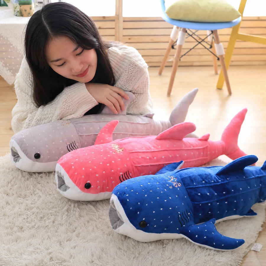 Whale Shark Plush with Spotted Pattern and Soft Cotton - Utilisation du produit