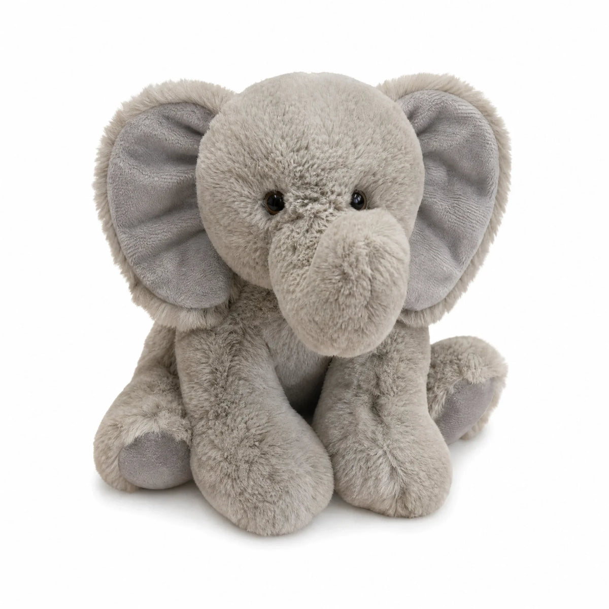 Elephant Stuffed Animal - Soft Gray Plush Toy