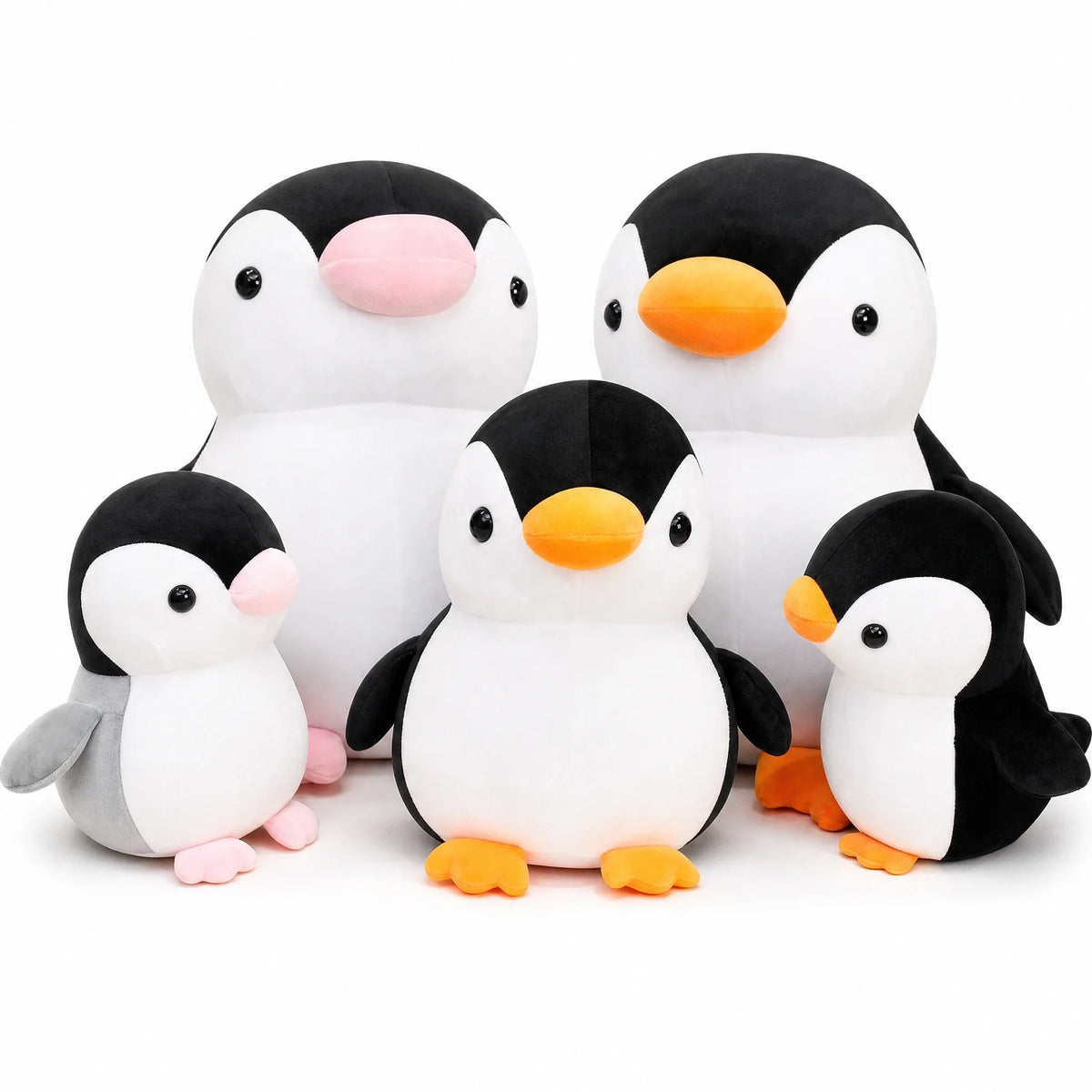 Penguin Plush Toy Collection in Multiple Sizes