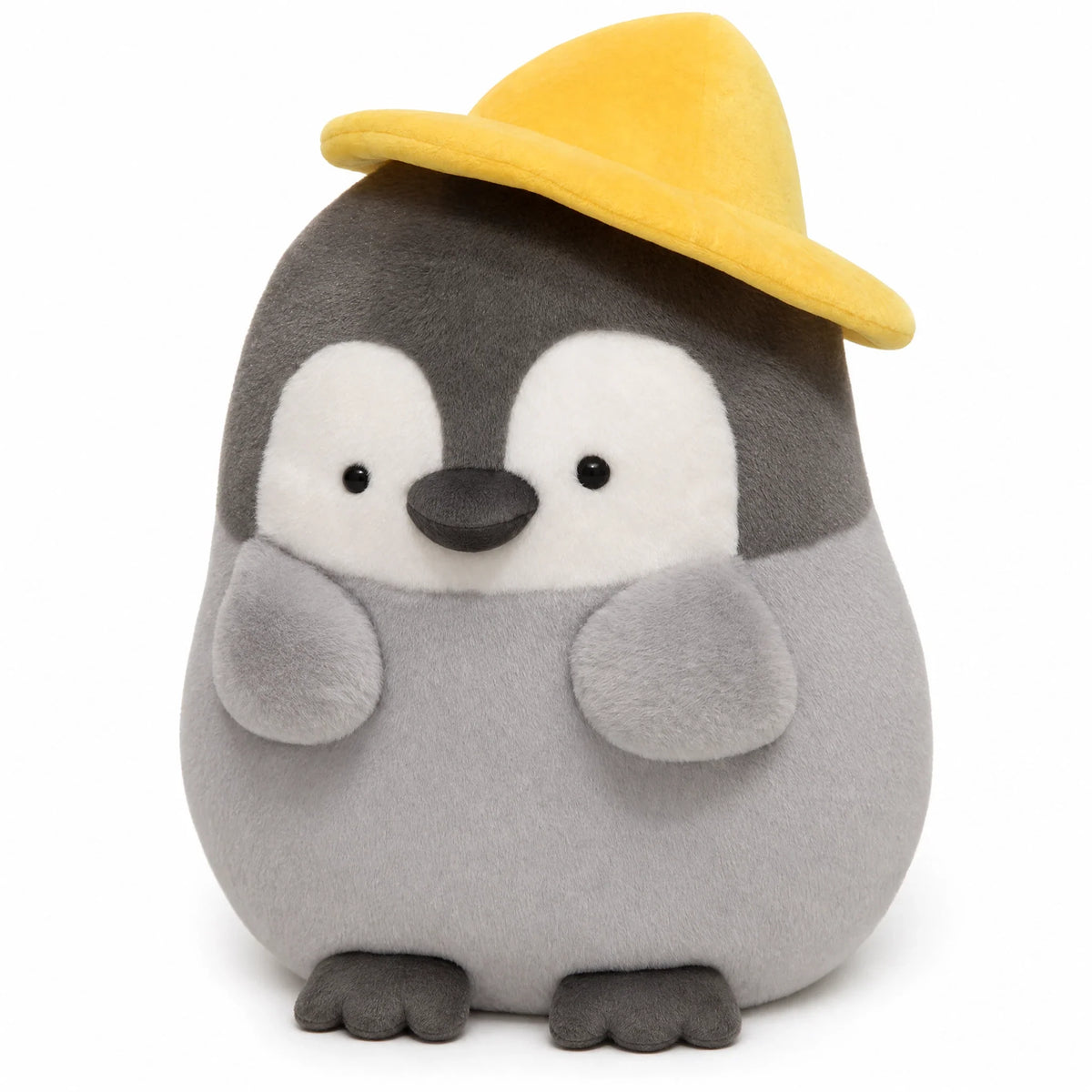 Penguin Plush Toy with Removable Yellow Hat