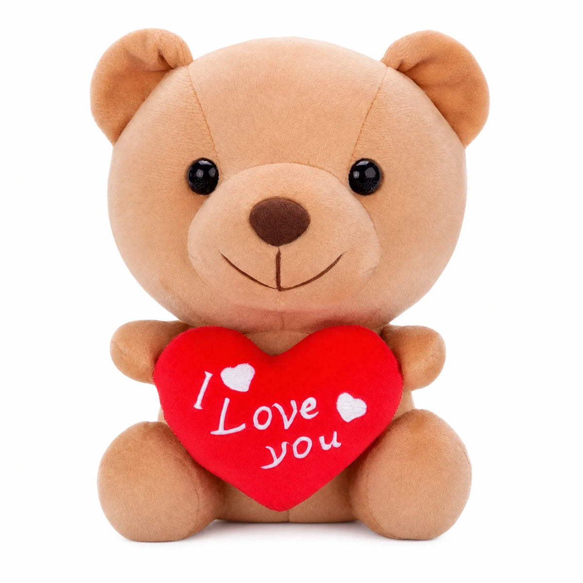 Teddy Bear with Heart and I Love You Message