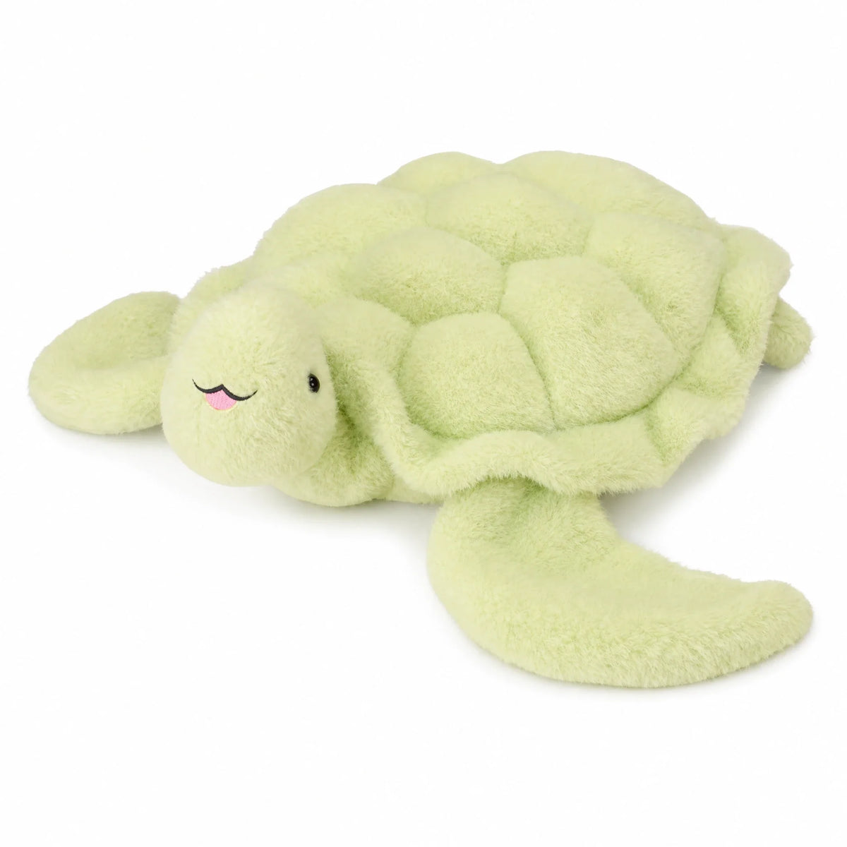 Turtle Plush, Giant Fluffy Soft Cushion with Cheerful Face