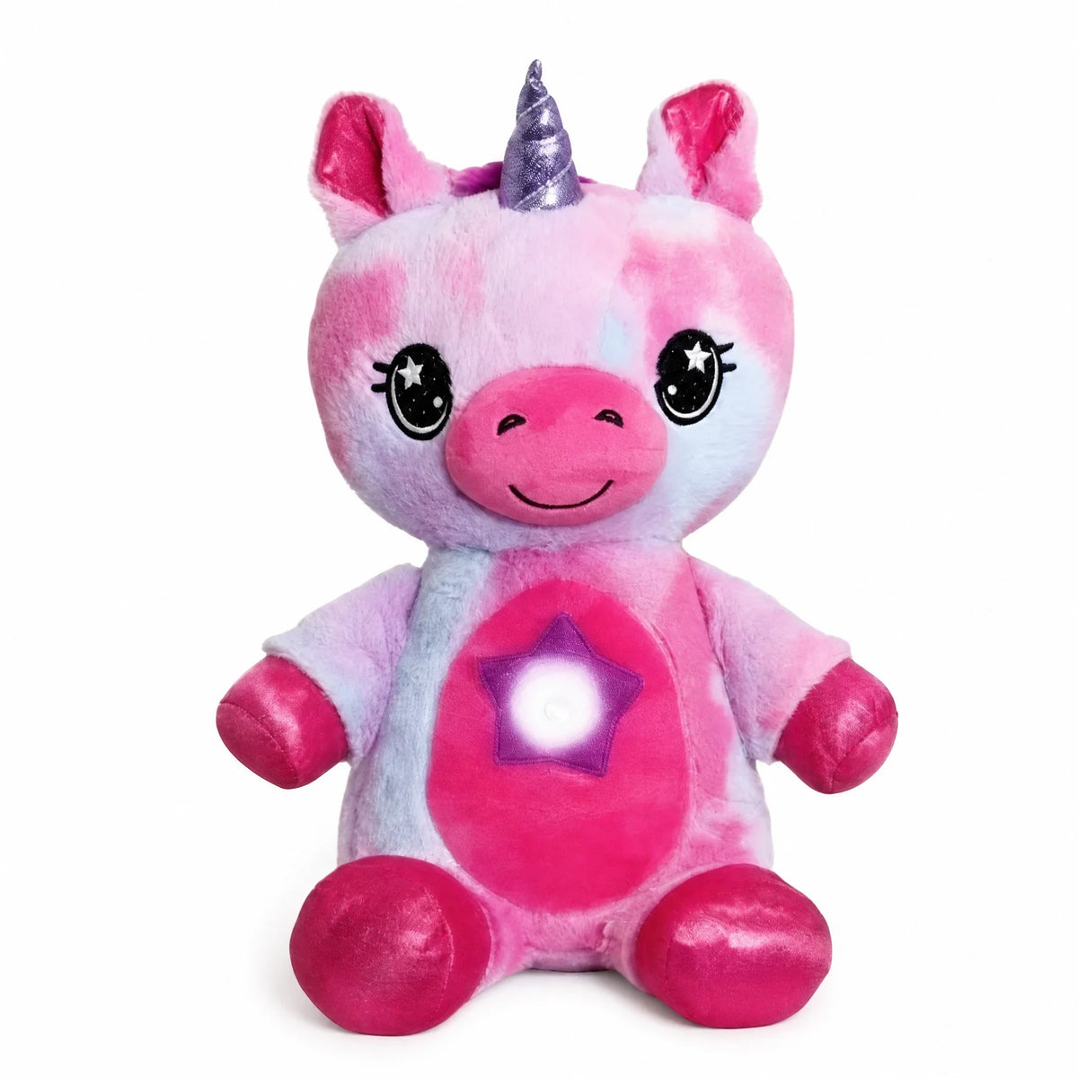 Unicorn plush nightlight, soft glow for bedtime