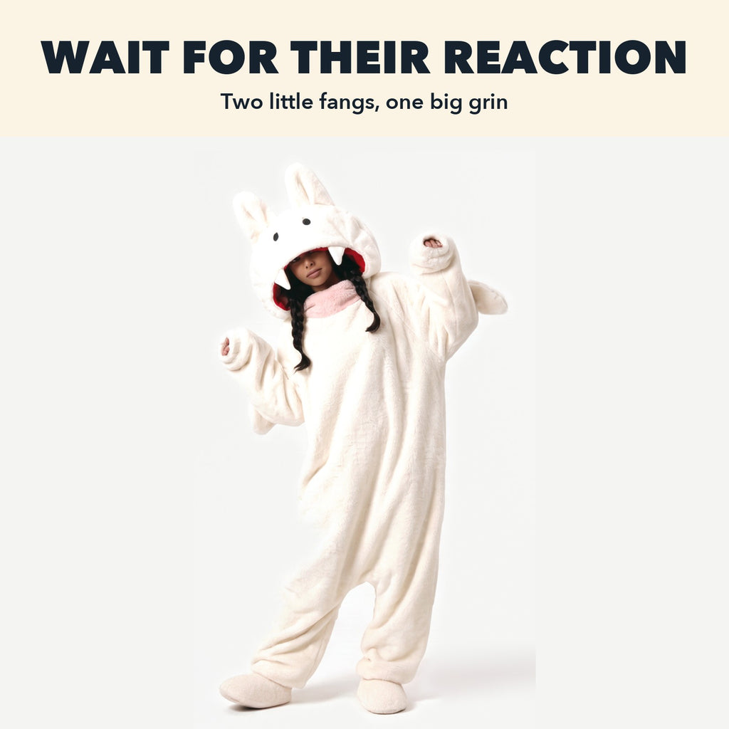 Fang Monster Onesie: Wait for their reaction