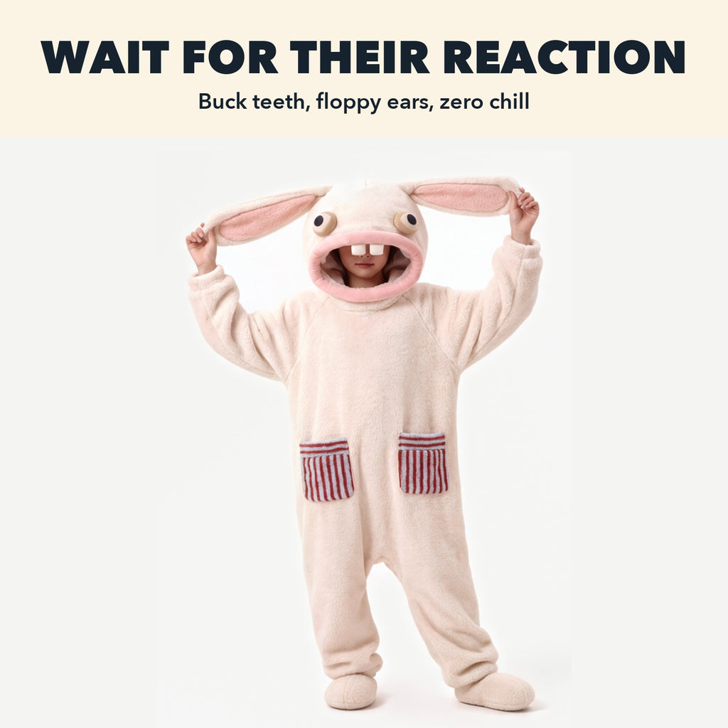 Bunny Onesie: Wait for their reaction