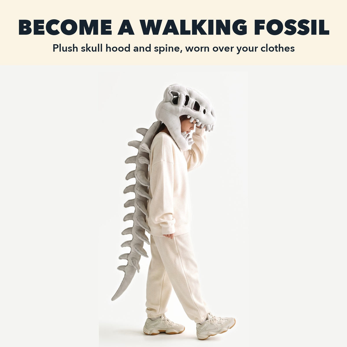 Dinosaur Skeleton Costume: Walking fossil