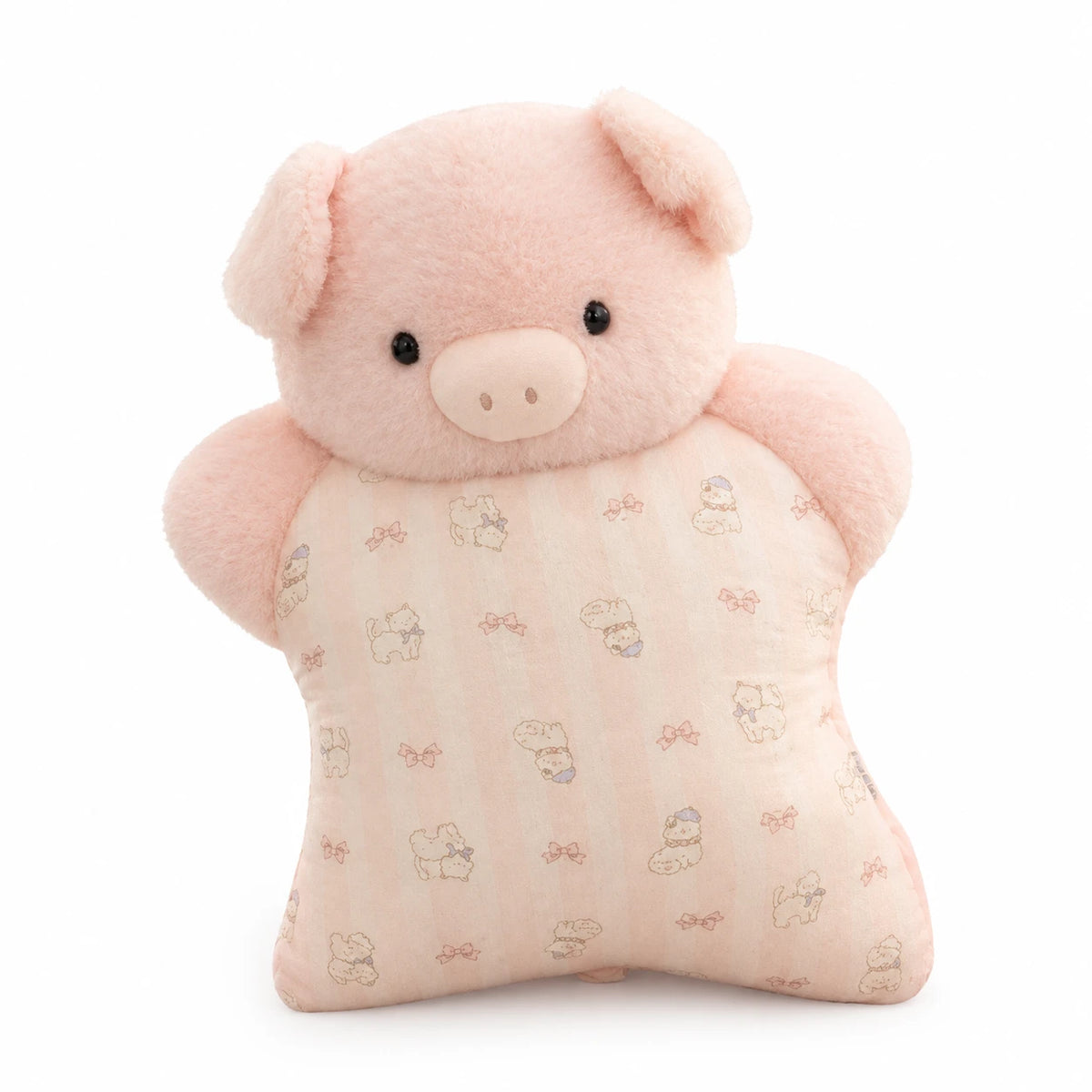 Animal Pillow Plush with Soft Belly Design - Pig
