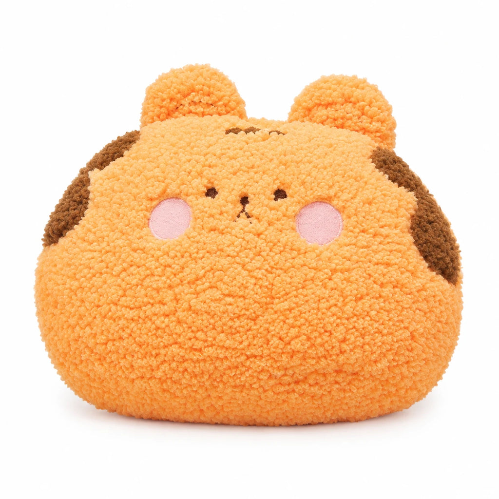 Animal Plush Pillow - Round Soft Stuffed Cushion - Tiger / 35CM / 13.7IN
