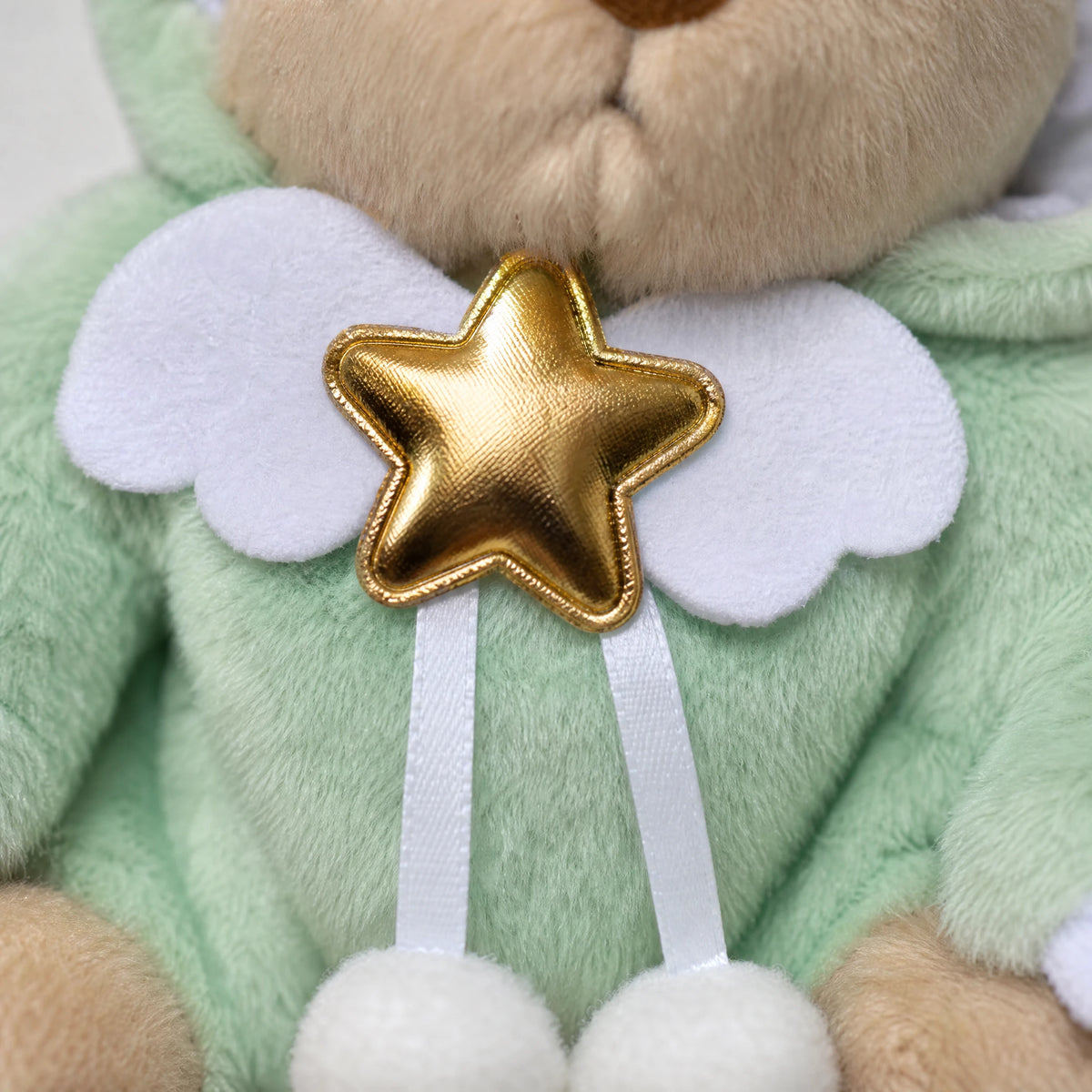 Articulated Teddy Bear with Dinosaur Costume - Détail matière