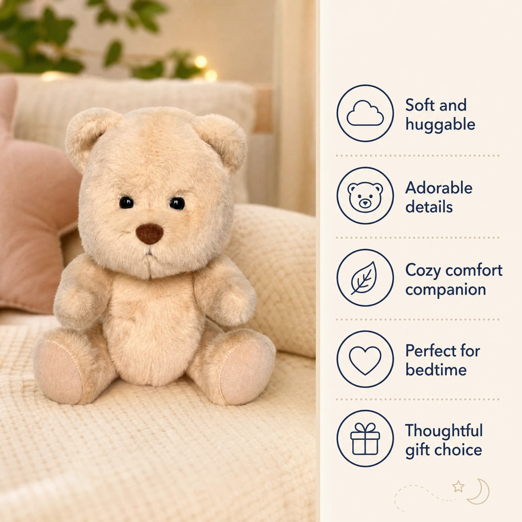 Articulated Teddy Bear with Movable Limbs – Handmade - Bénéfices produit